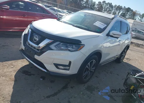 2017 Nissan Rogue Sl z USA, uszkodzony, nr VIN 5N1AT2MV3HC859148